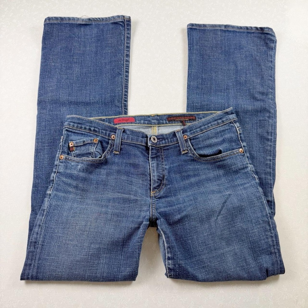 AG Adriano Goldschmied The Angel Low Rise Flare Jeans- Size 31"